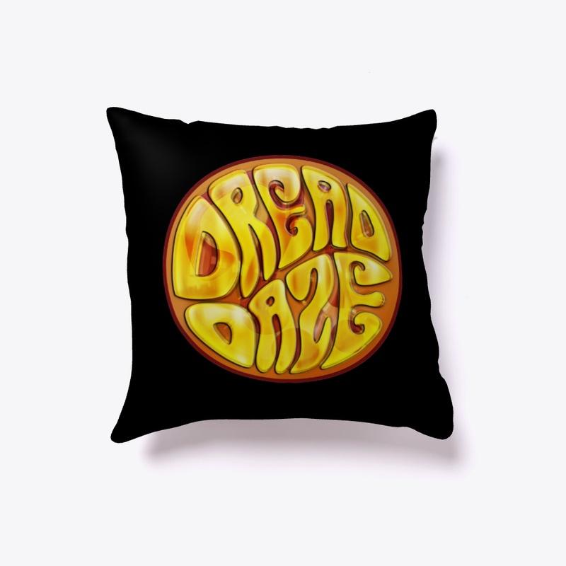 Dread Daze logo pillow